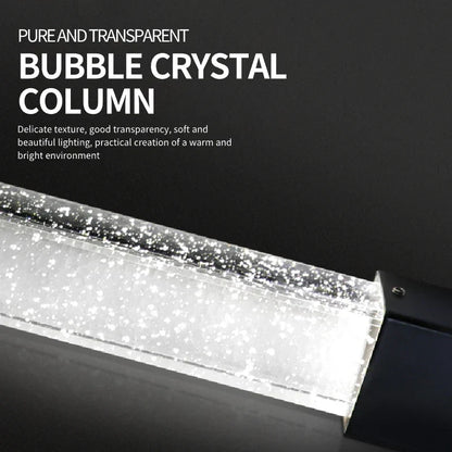 DecorBites™ Crystal Bubble Chandelier Pendant Light - Modern Staircase Hanging Fixture