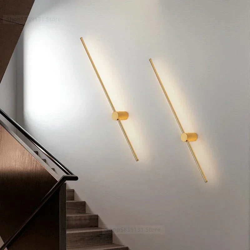DecorBites™ LED Wall Lamps: Nordic Modern Design for Living Room and Bedroom
