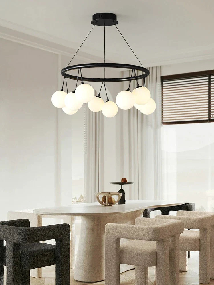 DecorBites™ Glass Art Chandelier for Living Room, Children's Room, Bedroom, Dining Room