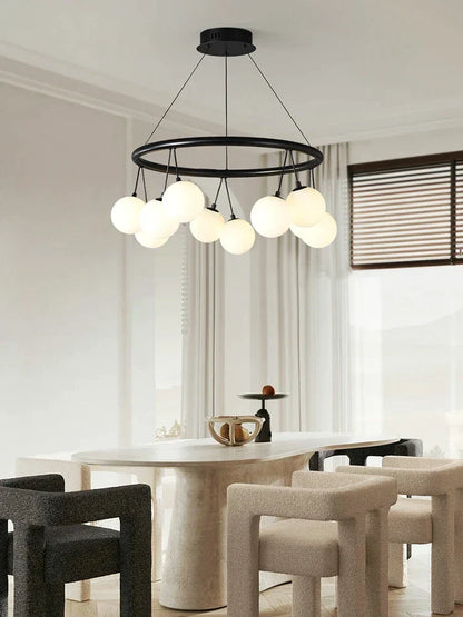 DecorBites™ Glass Art Chandelier for Living Room, Children's Room, Bedroom, Dining Room