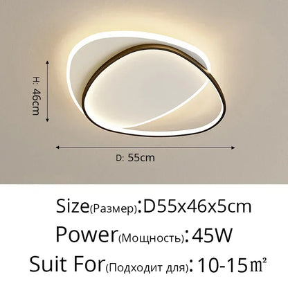 DecorBites™ LED Ceiling Lights for Home Decor Luster Indoor Lighting