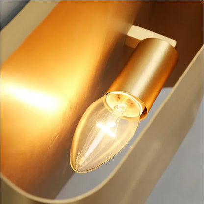 DecorBites™ Copper Brass Wall Sconce, Modern Minimalist Designer Wall Lamp for Home Lighting