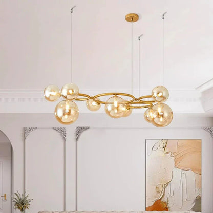 DecorBites™ LED Pendant Chandelier for Stylish Indoor Room Decor
