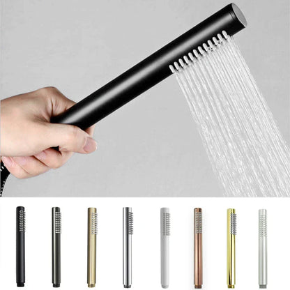 DecorBites™ Brass Handheld Shower Head in Brushed Golden Finish