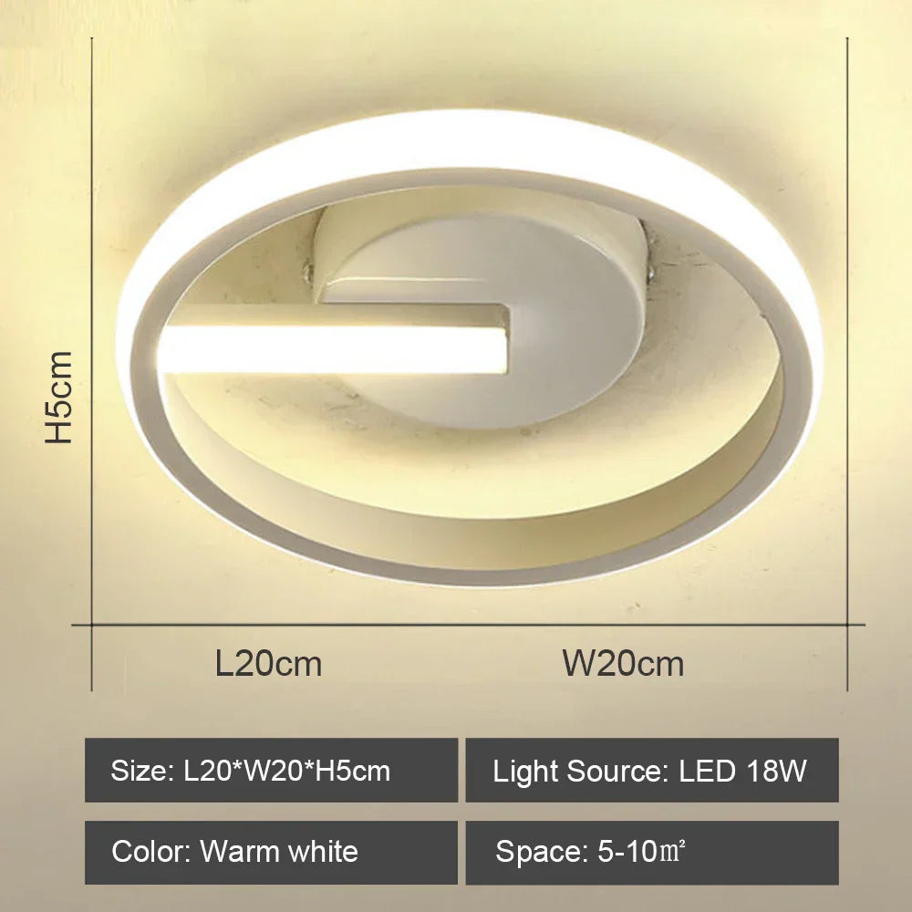 DecorBites™ LED Ceiling Light for Modern Living Room Bedroom Lighting