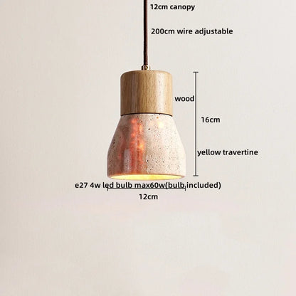 DecorBites™ Cave Stone LED Pendant Lamp - Nordic Modern Hanging Light
