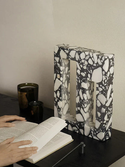 DecorBites™ Archway Terrazzo Sculpture for Home Decor