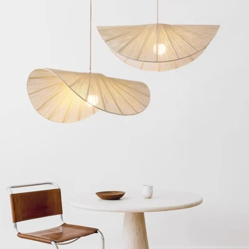 DecorBites™ Bamboo Wabi Sabi Chandelier Pendant Lights for Home Décor