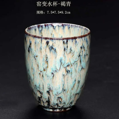DecorBites™ Ceramic Kung Fu Tea Cups Set - Japanese Porcelain Drinkware