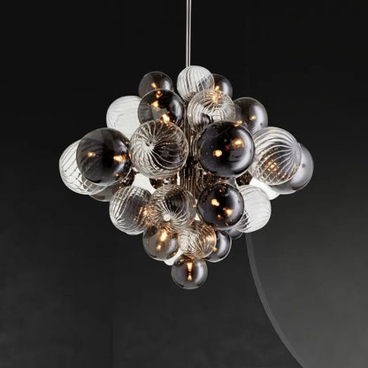 DecorBites™ Glass Ball Ceiling Chandelier for Living Room Dining Bedroom - Nordic Air Bubble Pendant Light