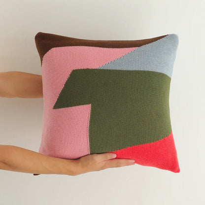 DecorBites™ Knitted Cushion Cover Set for Home Decoration in Living Room Bedroom Sofa