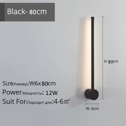 DecorBites™ Creative Staircase Wall Lights: LED Strip Wall Lamp for Living Room