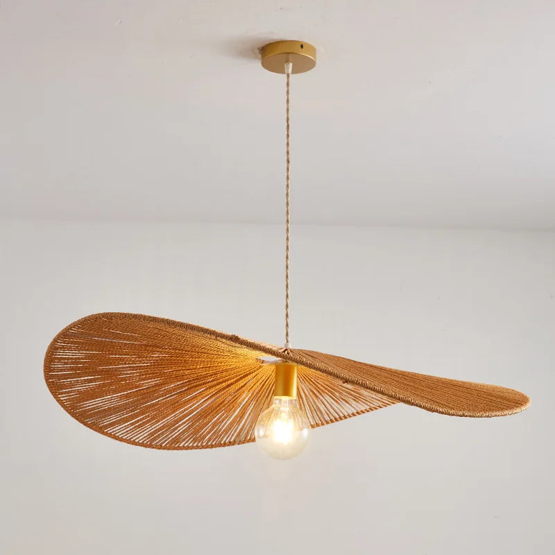 ™ Hemp Rope LED Pendant Chandeliers for Farmhouse Decor & Art Lamps