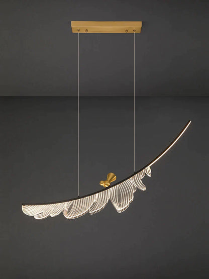 DecorBites™ Italian Copper Chandelier: Modern, Luxury, Light Guide Design for Restaurant and Bar