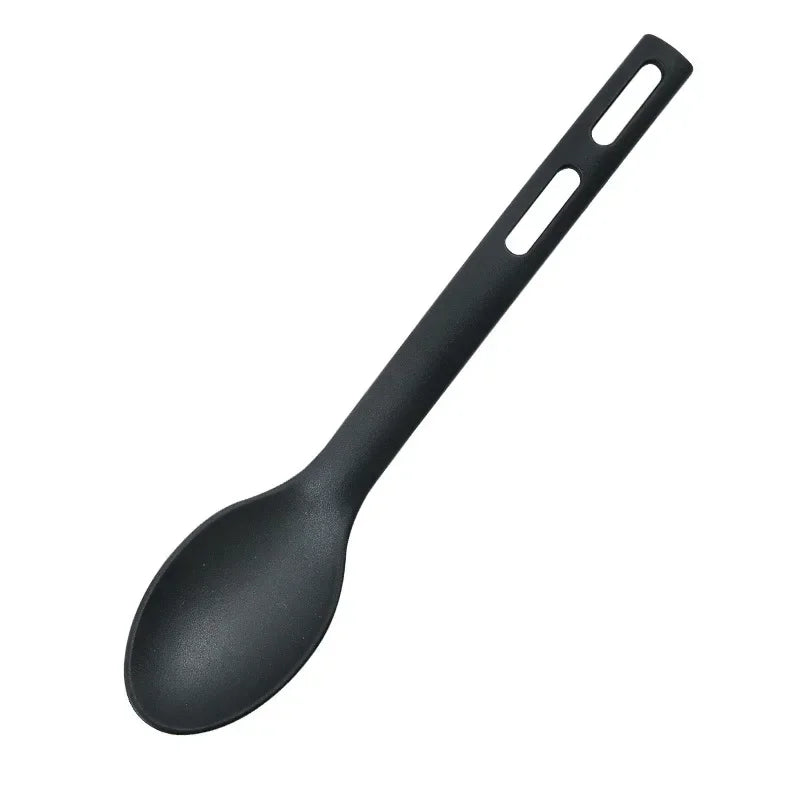 DecorBites™ Kitchen Utensils Set Spoons Silicone Spatula Portable Camping Cutlery Flatware