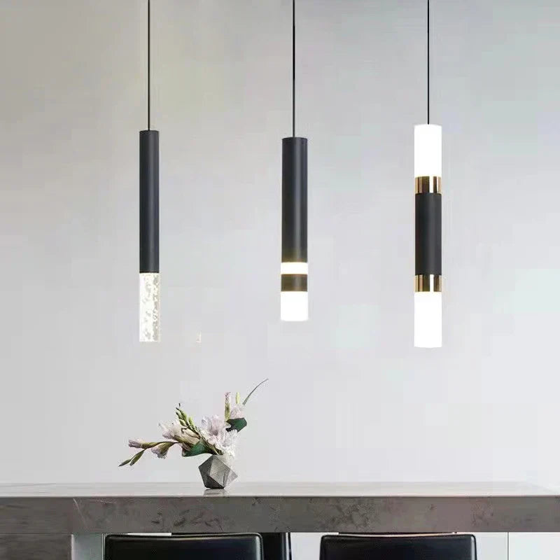 DecorBites™ LED Pendant Light: Modern Indoor Hanging Lamp for Dining Room Living Room Decoration