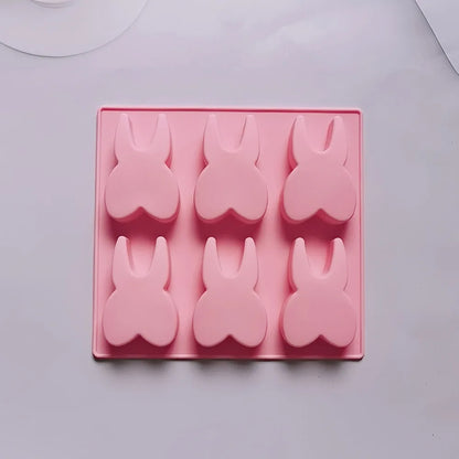 DecorBites™ 6 Hole Tooth Silicone Mold 3D Cake Biscuit Candy Ice Cube Bakeware
