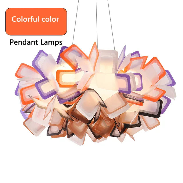 DecorBites™ LED Flower Ceiling Pendant Lamp for Living Room Bedroom