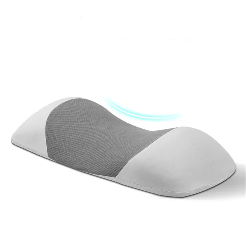 DecorBites™ Lumbar Support Memory Foam Pillow for Back Muscle Relaxation