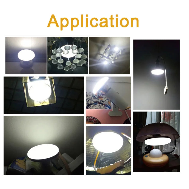 DecorBites™ LED Indoor UFO Round Ceiling Lamp Super Bright Living Room Lighting Bulbs