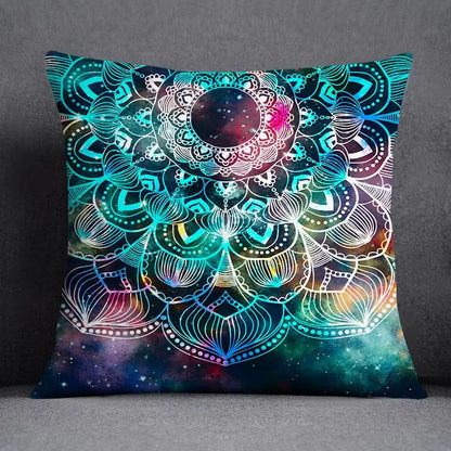 DecorBites™ Leaf Pattern Pillowcase: Nordic Style Sofa Cushion Cover for Home Decor & Bedding