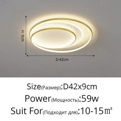 DecorBites™ Gold Gray LED Chandelier: Creativity Combo Round Star Lamps