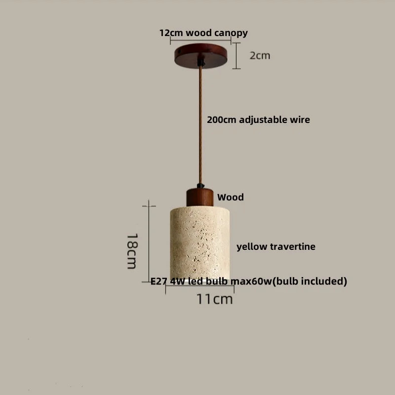 DecorBites™ Cave Stone LED Pendant Lamp - Nordic Modern Hanging Light
