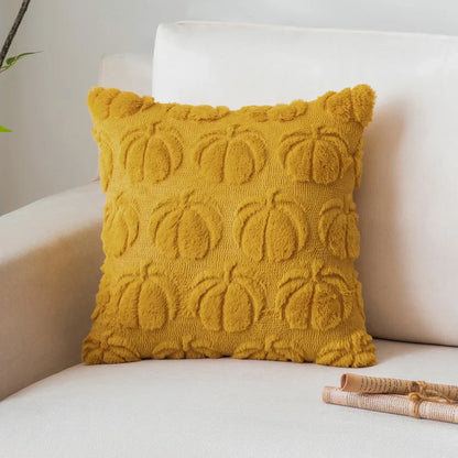 DecorBites™ Halloween Plush Cushion Cover for Festive Living Room Decor