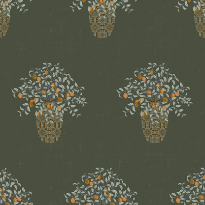 Alessa Wallpaper by The Bright Leaf Design