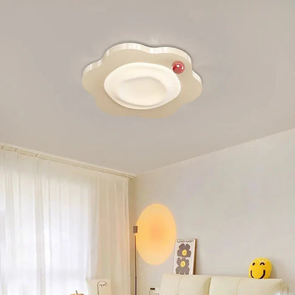 DecorBites™ Cream LED Ceiling Light for Bedroom & Living Room décor