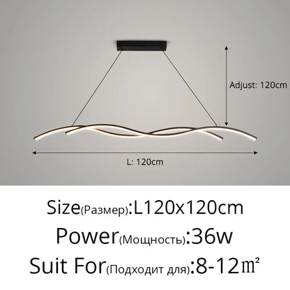 DecorBites™ LED Pendant Lights for Home Decor Living, Study, Dining Room - Minimalist Indoor Lighting