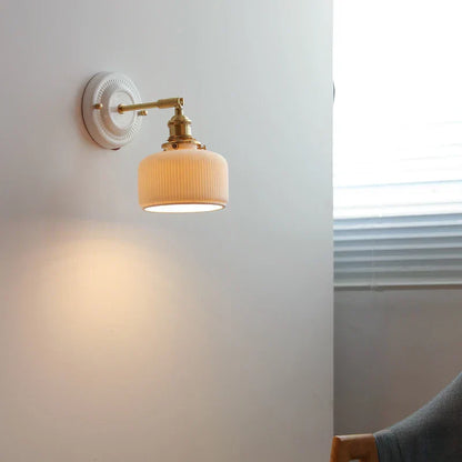 DecorBites™ Copper Arm LED Wall Sconce for Bedroom Bathroom Mirror Stair Light