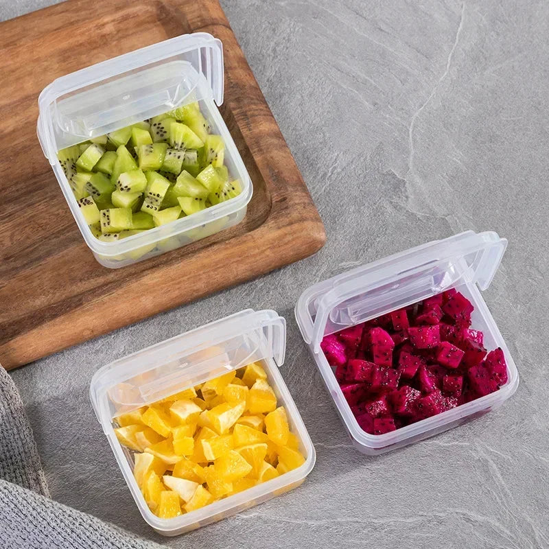 ™ Japanese Flip-Top Refrigerator Storage Box for Butter, Cheese Slices, and Spices