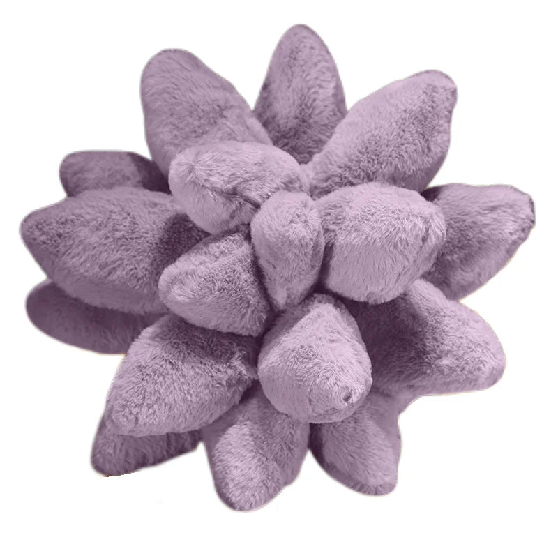 ™ Lavender Succulent Hippie Room Decor Throw Pillows
