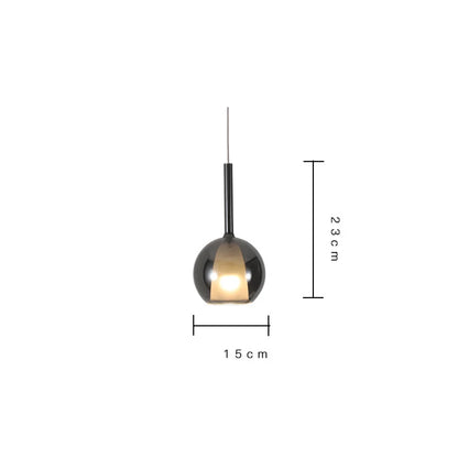 DecorBites™ Designer Glass Chandelier Pendant Light for Dining Room Kitchen Loft Home Decor