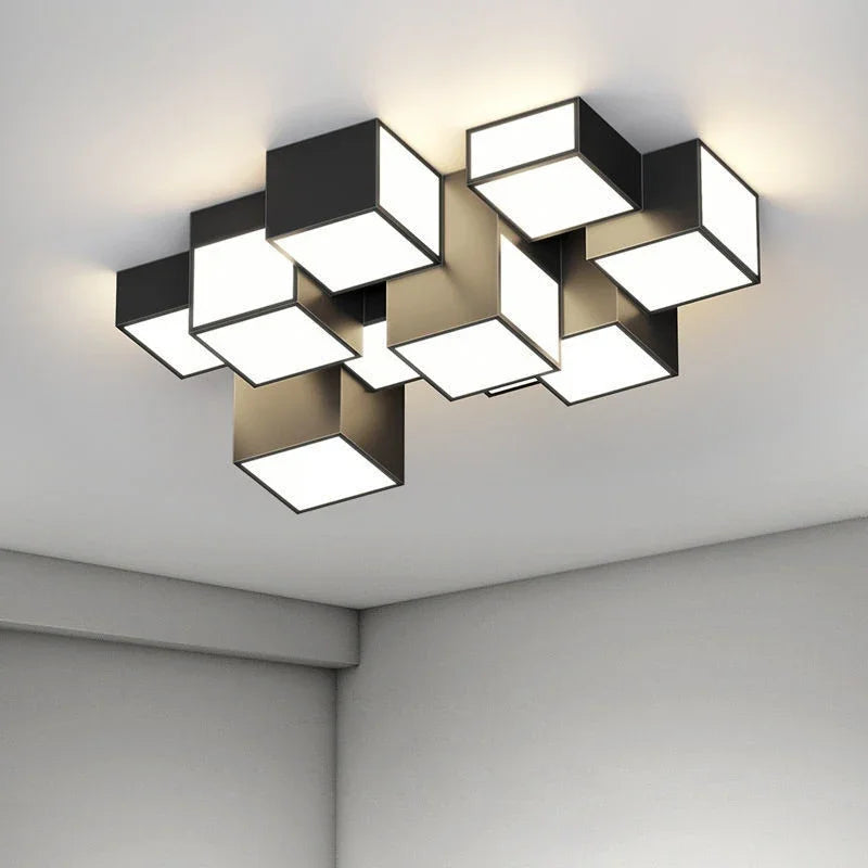 DecorBites™ LED Chandelier Light Remote Dimming Pendant Minimalist Indoor Lighting
