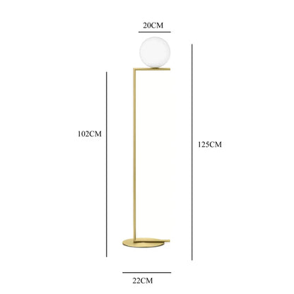 DecorBites™ Glass Ball LED Chandelier Light Lamparas Bedside Night Light Decor
