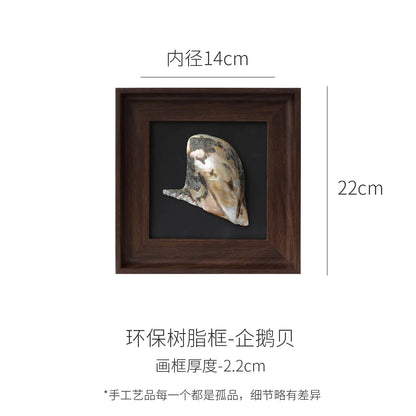 DecorBites™ Conch Shell Decorative Painting Frame Pendant Wall Ornaments