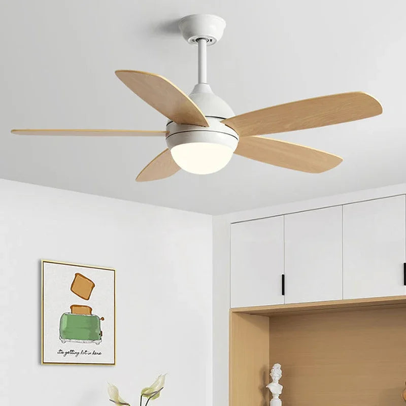 ™ Kids Ceiling Fan with Light and Remote Control, 3-Speed, 5-Blade Helicopter Design