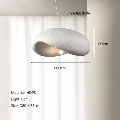 DecorBites™ Cream Style LED Chandelier - Nordic Minimalist Wabi Sabi Pendant Light