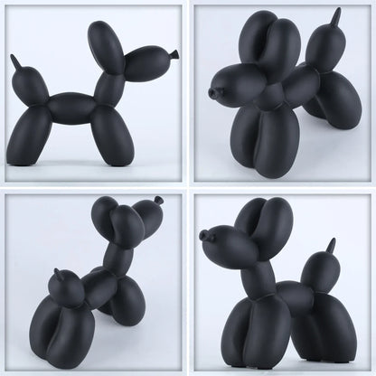 DecorBites™ Balloon Dog Sculpture: Modern Resin Home Decor Nordic Animal Figurine
