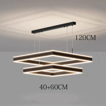 DecorBites™ LED Chandeliers Pendant Light Lamps for Living & Dining Room