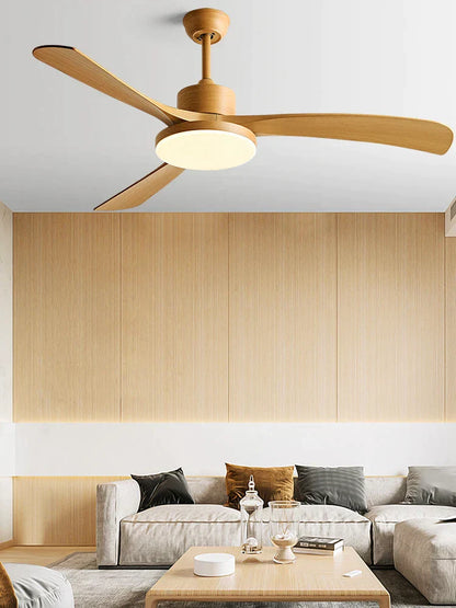 DecorBites™ 56 Inch 3-Leaf Fan Light with Remote Control for Modern Restaurant Settings