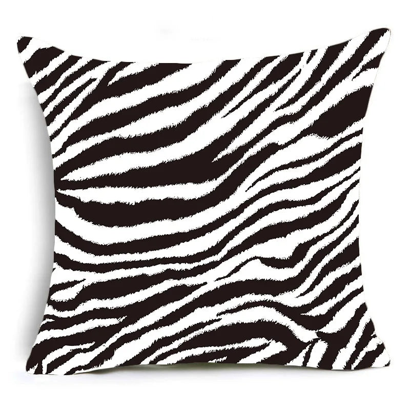 DecorBites™ Animal Print Pillowcase Cushion Cover Home Decoration for Sofa