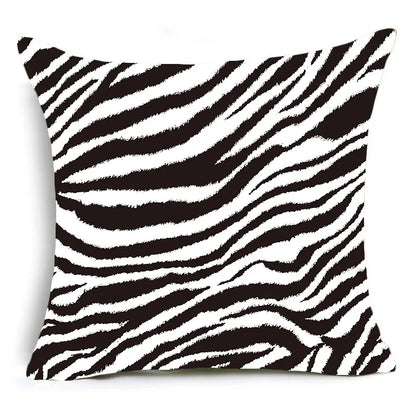 DecorBites™ Animal Print Pillowcase Cushion Cover Home Decoration for Sofa