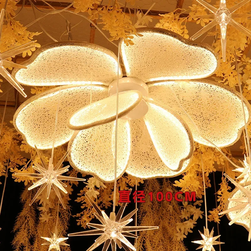 DecorBites™ LED Butterfly Ceiling Lights for Romantic Wedding Decoration