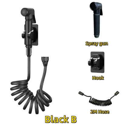 DecorBites™ High Pressure Bidet Sprayer Set - Toilet Hygienic Shower Bathroom Accessories