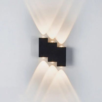 DecorBites™ IP65 LED Wall Lamp for Indoor/Outdoor Waterproof Garden Lighting
