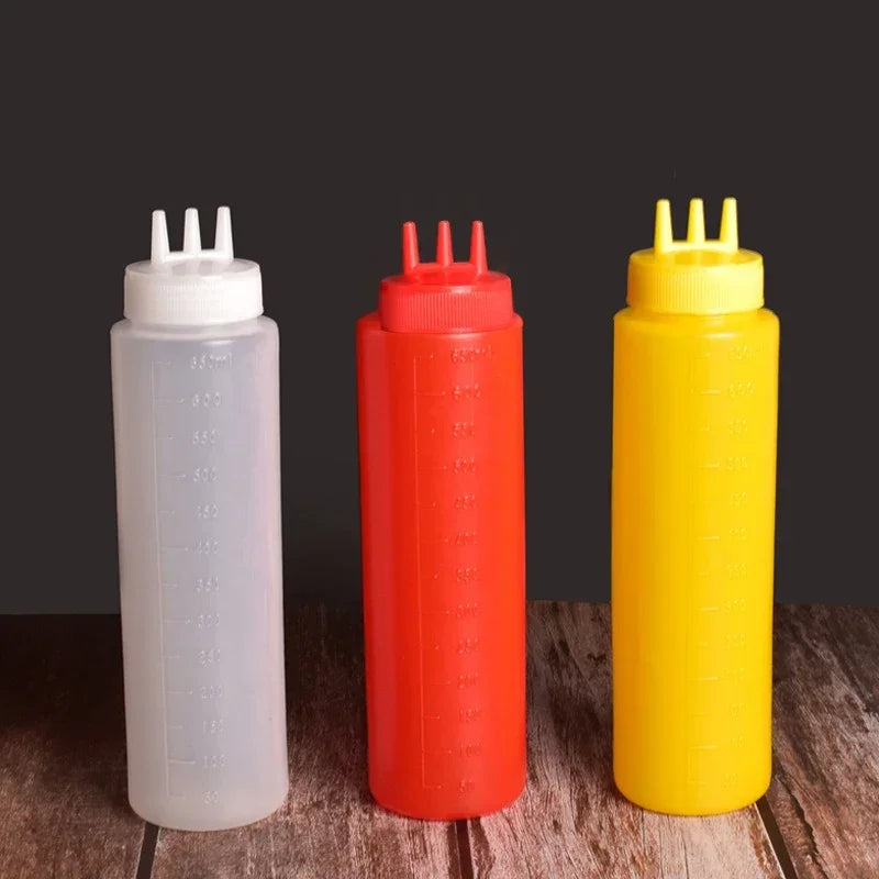 DecorBites™ 3-Hole Squeeze Bottle Condiment Dispenser