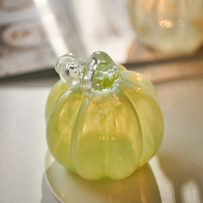 DecorBites™ Gradient Glass Pumpkin Decorative Figurine for Home Decoration